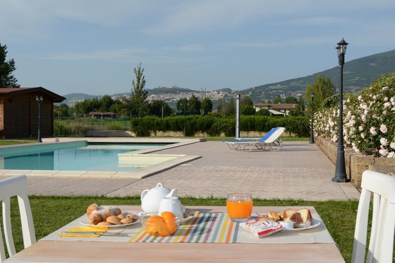 Il Fienile Di Assisi Villa Bagian luar foto